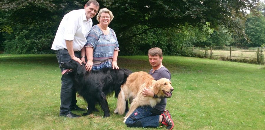 Erfolgreicher Deckakt mit Balou vom Abendstern